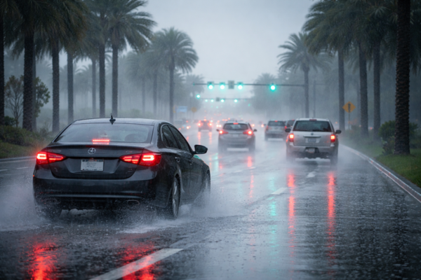 April Rainstorms and Florida Car Accidents: How Sudden Weather Changes Affect Liability