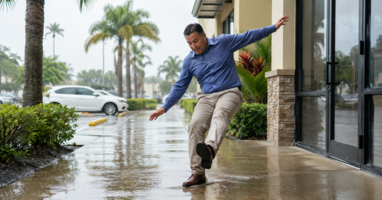Can Rainy Season Make Slip and Fall Claims Stronger in Florida?