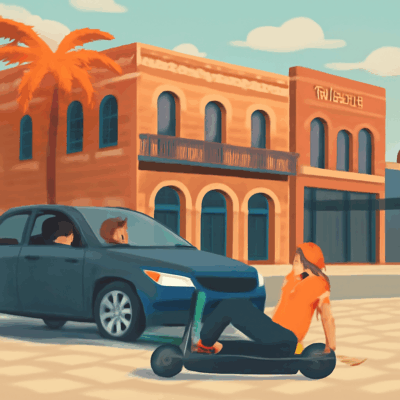 E-Scooter Injuries in Ybor and Downtown Tampa - Understanding Driver, Rider, and Rental Company Liability