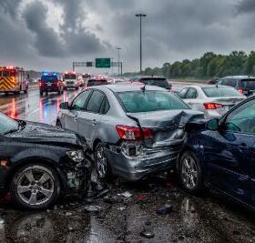 Injured in a Florida Multi-Car Pileup During Storm Season? What Happens Next