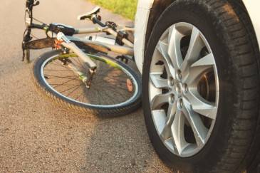 Partial Fault in a Bicycle Accident Case