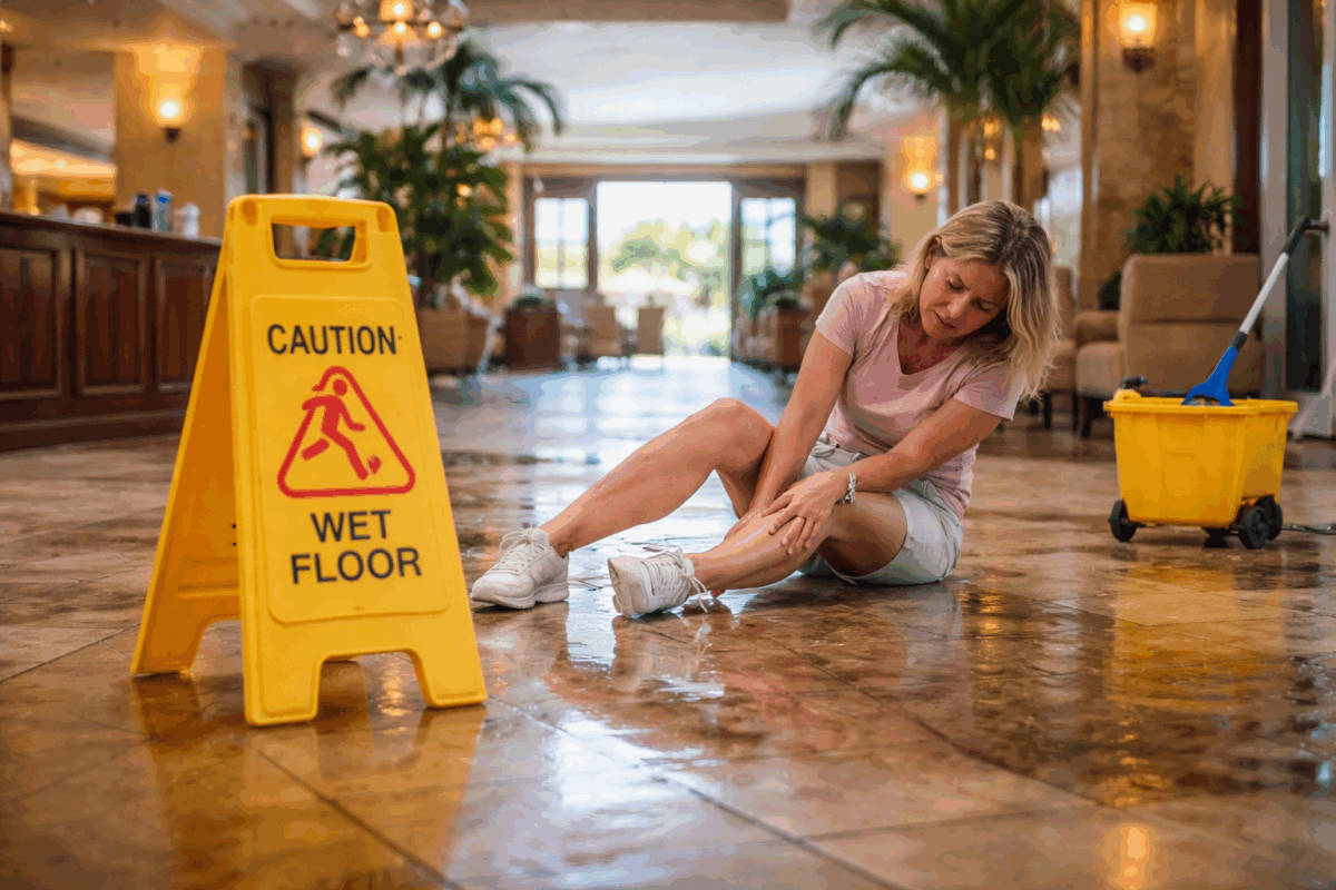 Vacation Rental or Hotel Slip-and-Fall in Tampa: How to Report, Preserve Evidence, and Start a Claim