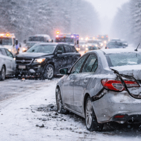 What to Do If a Winter Pileup Damages Your Car but You’re Not Hurt
