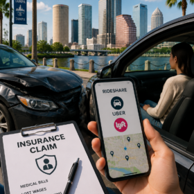 Who Pays for Injuries After a Rideshare Accident Near Tampa Attractions?