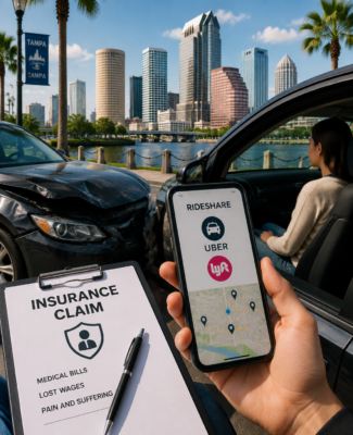 Who Pays for Injuries After a Rideshare Accident Near Tampa Attractions?