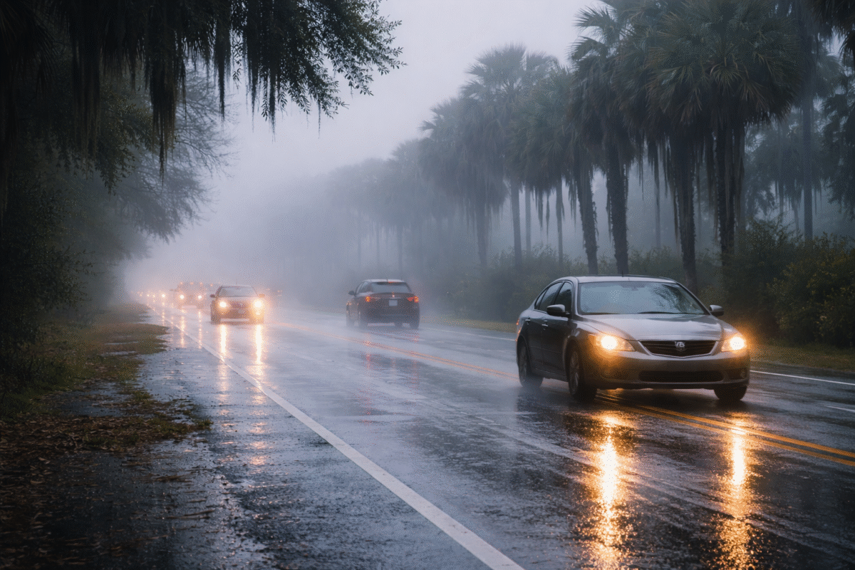 Why Florida Drivers Slip More in Winter Mornings