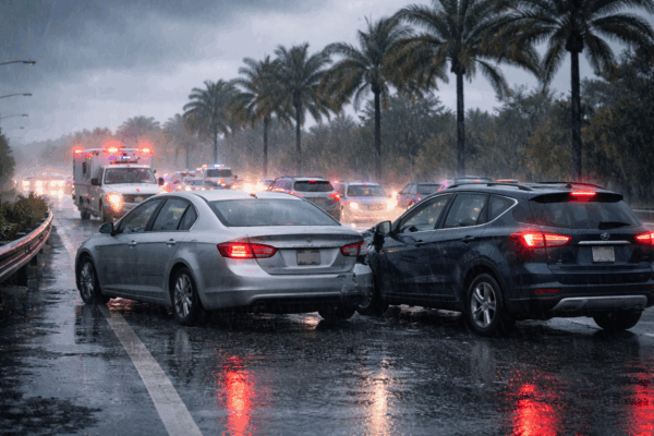 Why Minor Florida “Fender Benders” Turn Serious in Cold Front Weather