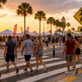 Why Pedestrian Accidents Increase During Florida Summer Events and Festivals