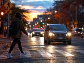 Why Shorter Fall Days Can Increase Pedestrian Accident Risk in Florida